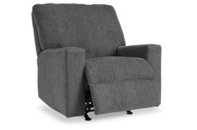 Signature Design by Ashley Rannis Full Sofa Sleeper and Recliner-Pewter