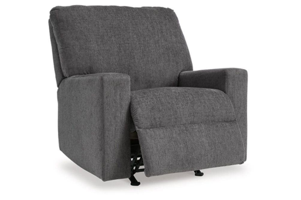 Signature Design by Ashley Rannis Full Sofa Sleeper and Recliner-Pewter