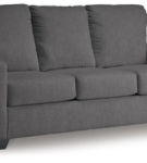 Signature Design by Ashley Rannis Full Sofa Sleeper and Recliner-Pewter