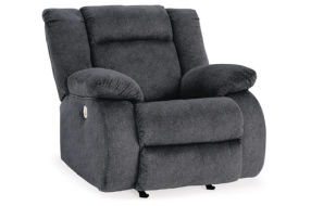 Signature Design by Ashley Burkner Power Recliner-Marine