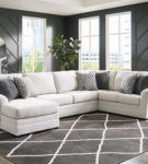 Benchcraft Koralynn 3-Piece Sectional with Chaise-Stone