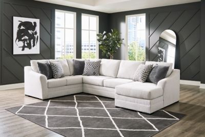 Rent-To-Own Benchcraft Koralynn 3-Piece Sectional with Chaise