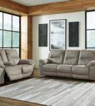 Signature Design by Ashley Next-Gen Gaucho Reclining Sofa and Loveseat-Putty