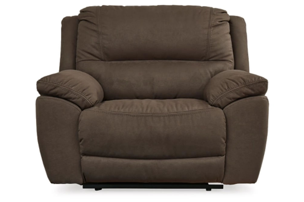 Signature Design by Ashley Next-Gen Gaucho Oversized Power Recliner-Espresso