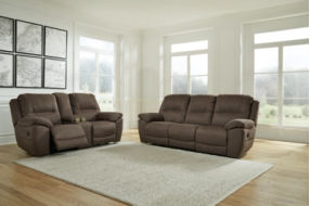 Signature Design by Ashley Next-Gen Gaucho Reclining Sofa and Loveseat