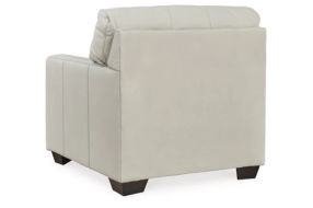 Signature Design by Ashley Belziani Oversized Chair and Ottoman-Coconut