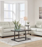 Signature Design by Ashley Belziani Sofa and Loveseat-Coconut