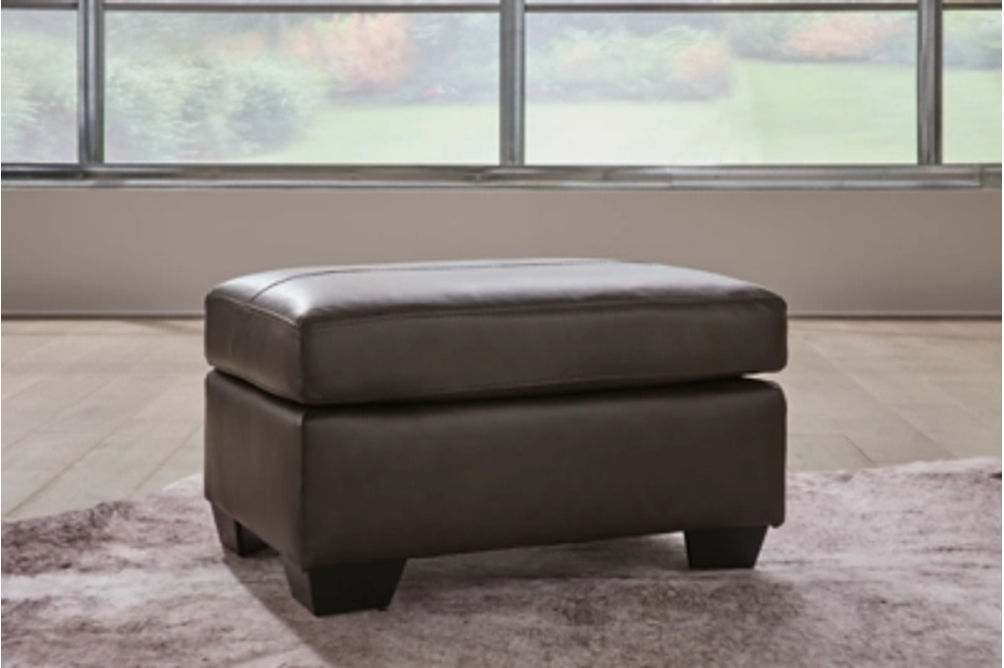 Signature Design by Ashley Belziani Oversized Chair and Ottoman-Storm