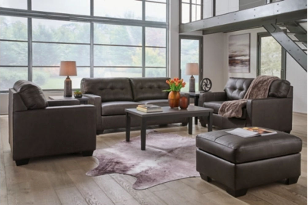 Signature Design by Ashley Belziani Sofa, Loveseat, Oversized Chair and Ottoma