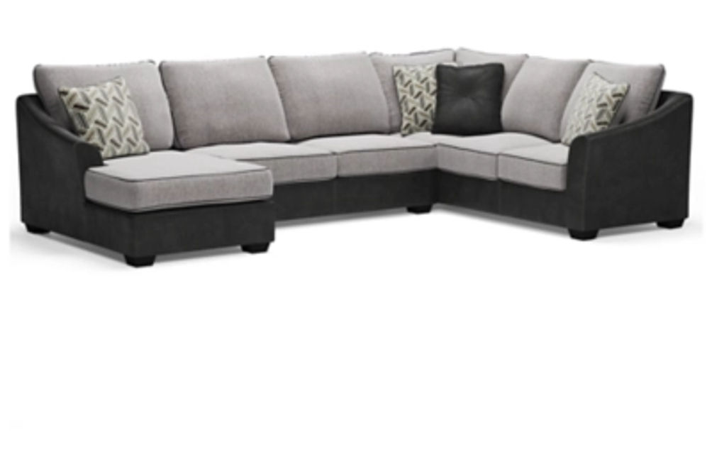 Signature Design by Ashley Bilgray 3-Piece Sectional-Pewter