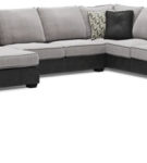 Signature Design by Ashley Bilgray 3-Piece Sectional-Pewter