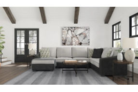 Signature Design by Ashley Bilgray 3-Piece Sectional-Pewter