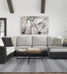 Signature Design by Ashley Bilgray 3-Piece Sectional-Pewter