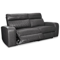 Samperstone 2-Piece Power Reclining Sectional Loveseat-Gray