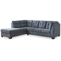 Signature Design by Ashley Marleton 2-Piece Sectional with Chaise-Denim