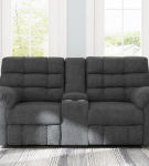 Signature Design by Ashley Wilhurst Reclining Sofa and Recliner-Marine