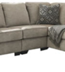 Signature Design by Ashley Bovarian 3-Piece Sectional with Ottoman-Stone