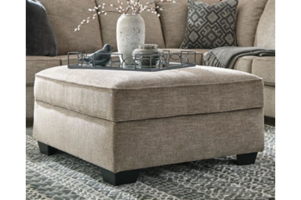 Signature Design by Ashley Bovarian 3-Piece Sectional with Ottoman-Stone