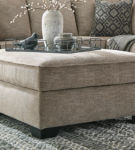 Signature Design by Ashley Bovarian 3-Piece Sectional with Ottoman-Stone