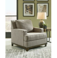 Signature Design by Ashley Kaywood Chair and Ottoman-Granite