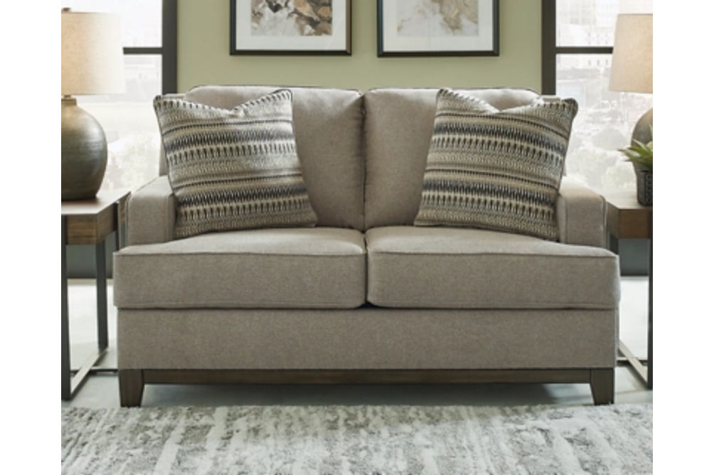 Signature Design by Ashley Kaywood Sofa, Loveseat, Chair and Ottoman-Granite