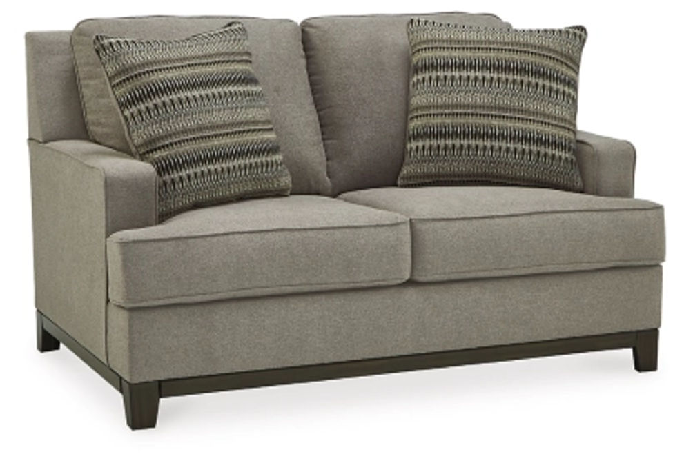 Signature Design by Ashley Kaywood Sofa, Loveseat, Chair and Ottoman-Granite