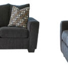 Benchcraft Wixon Sofa and Loveseat-Slate