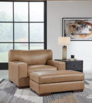 Signature Design by Ashley Lombardia Oversized Chair and Ottoman-Tumbleweed