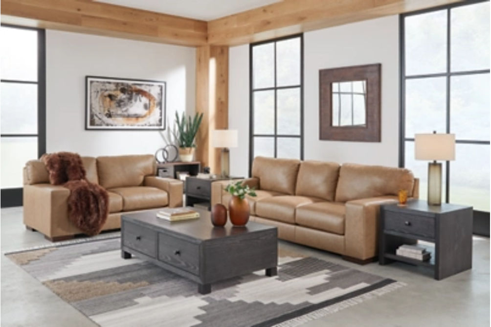 Signature Design by Ashley Lombardia Sofa and Loveseat-Tumbleweed