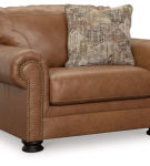 Signature Design by Ashley Carianna Oversized Chair and Ottoman-Caramel