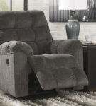 Signature Design by Ashley Acieona Reclining Sofa with Recliner-Slate