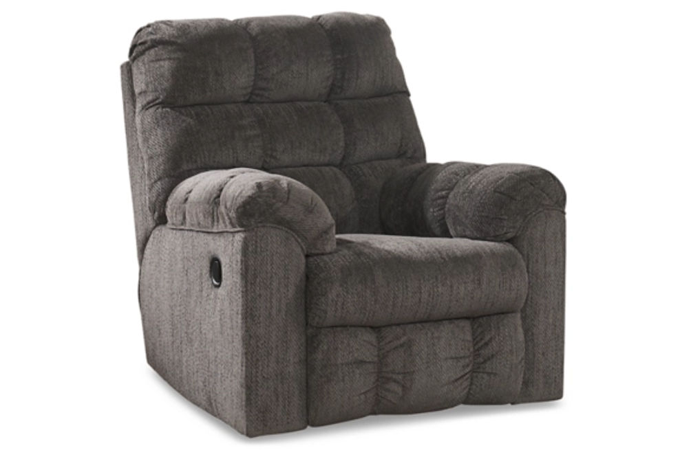 Signature Design by Ashley Acieona Reclining Sofa with Recliner-Slate