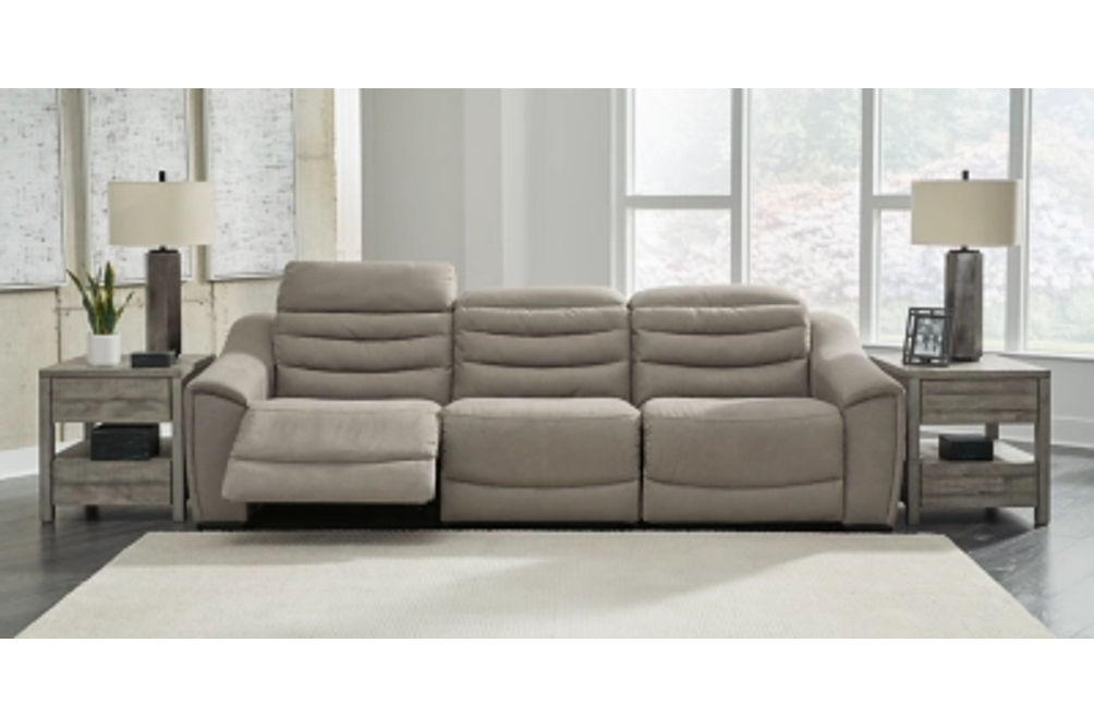 Next-Gen Gaucho 3-Piece Power Reclining Sectional Sofa-Putty