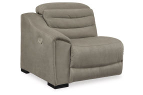 Next-Gen Gaucho 2-Piece Power Reclining Sectional Loveseat-Putty