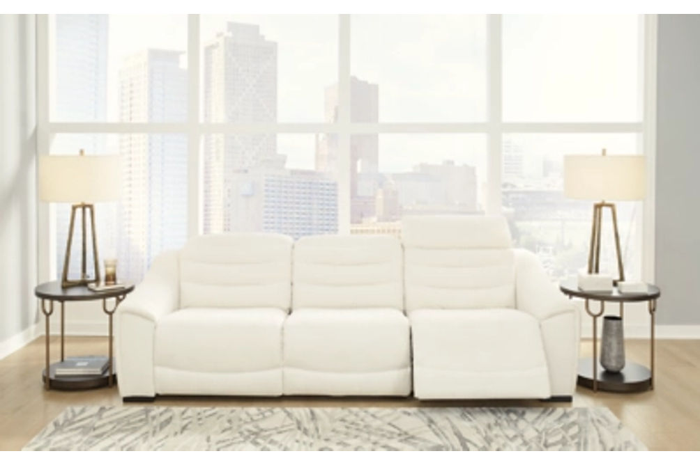 Next-Gen Gaucho 3-Piece Power Reclining Sectional Sofa-Chalk