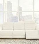 Next-Gen Gaucho 3-Piece Power Reclining Sectional Sofa-Chalk