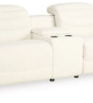 Next-Gen Gaucho 3-Piece Power Reclining Sectional Loveseat-Chalk