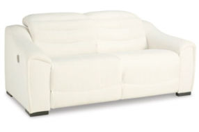 Next-Gen Gaucho 2-Piece Power Reclining Sectional Loveseat-Chalk