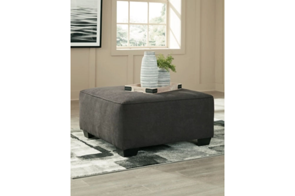 Signature Design by Ashley Lucina 3-Piece Sectional with Ottoman-Charcoal