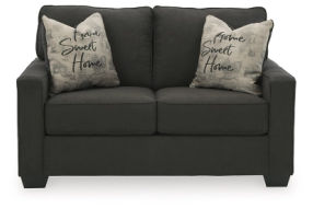 Signature Design by Ashley Lucina Sofa and Loveseat-Charcoal