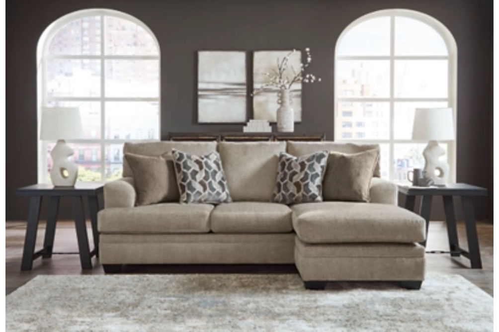 Stonemeade Sofa Chaise, Oversized Chair, and Ottoman-
