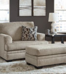 Signature Design by Ashley Stonemeade Oversized Chair and Ottoman