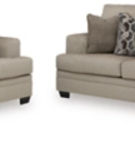 Signature Design by Ashley Stonemeade Sofa and Loveseat -Taupe