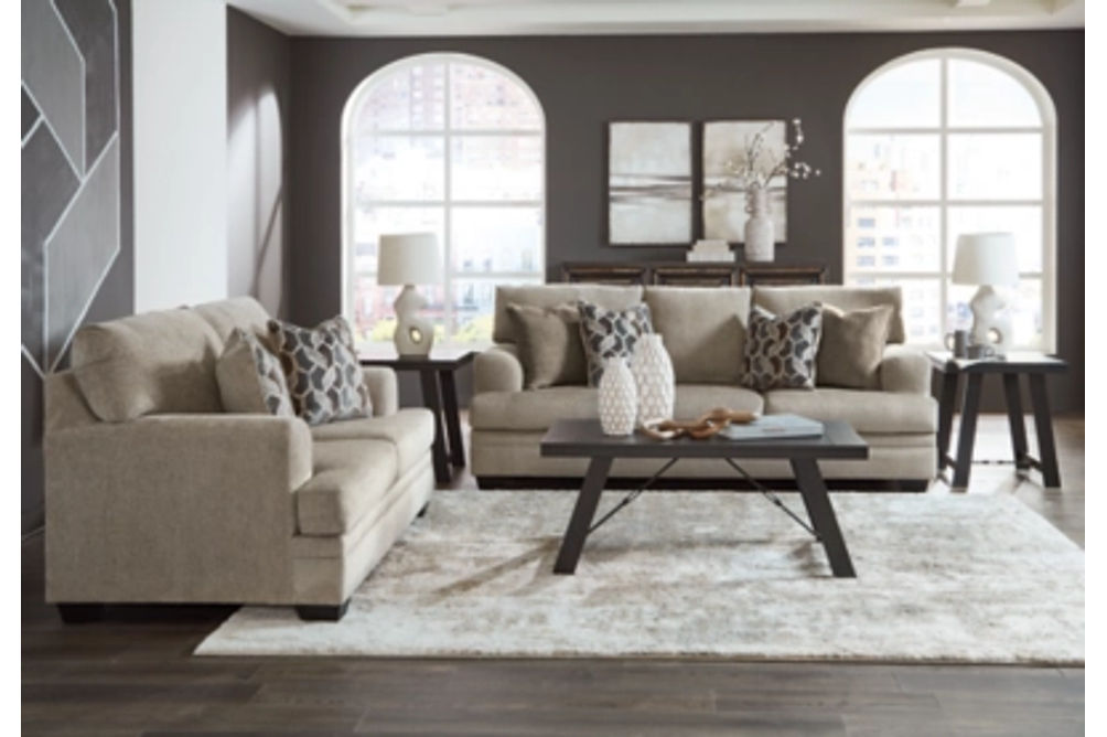 Signature Design by Ashley Stonemeade Sofa and Loveseat -Taupe