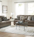 Signature Design by Ashley Stonemeade Sofa and Loveseat - Nutmeg