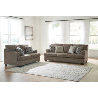 Signature Design by Ashley Stonemeade Sofa and Loveseat - Nutmeg