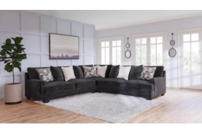 Signature Design by Ashley Lavernett 3-Piece Sectional-Charcoal