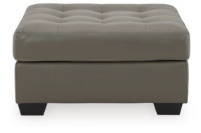 Signature Design by Ashley Donlen Sofa, Loveseat and Ottoman-Gray