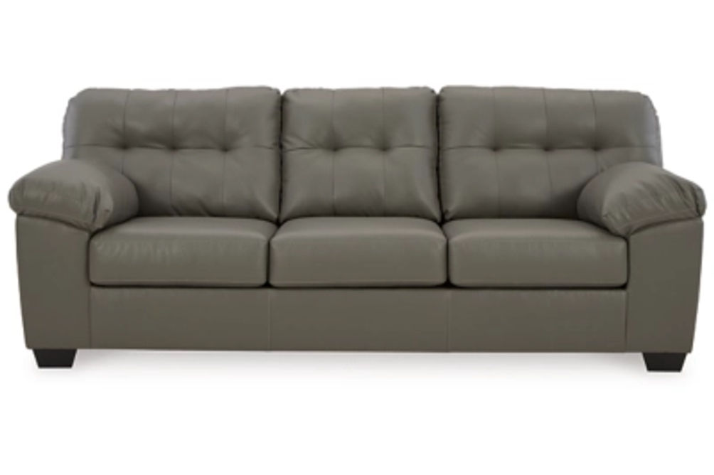 Signature Design by Ashley Donlen Sofa, Loveseat and Ottoman-Gray