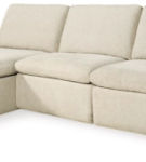 Hartsdale 3-Piece Left Arm Facing Reclining Sofa Chaise-Linen